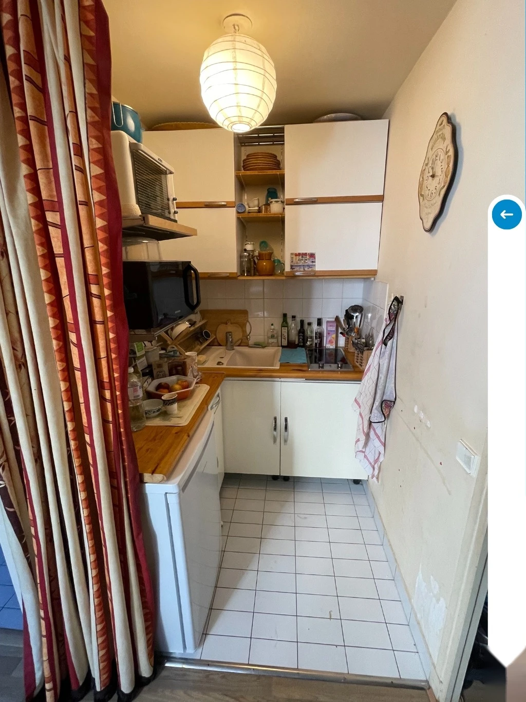 Avant rénovation kitchenette Saint-Germain